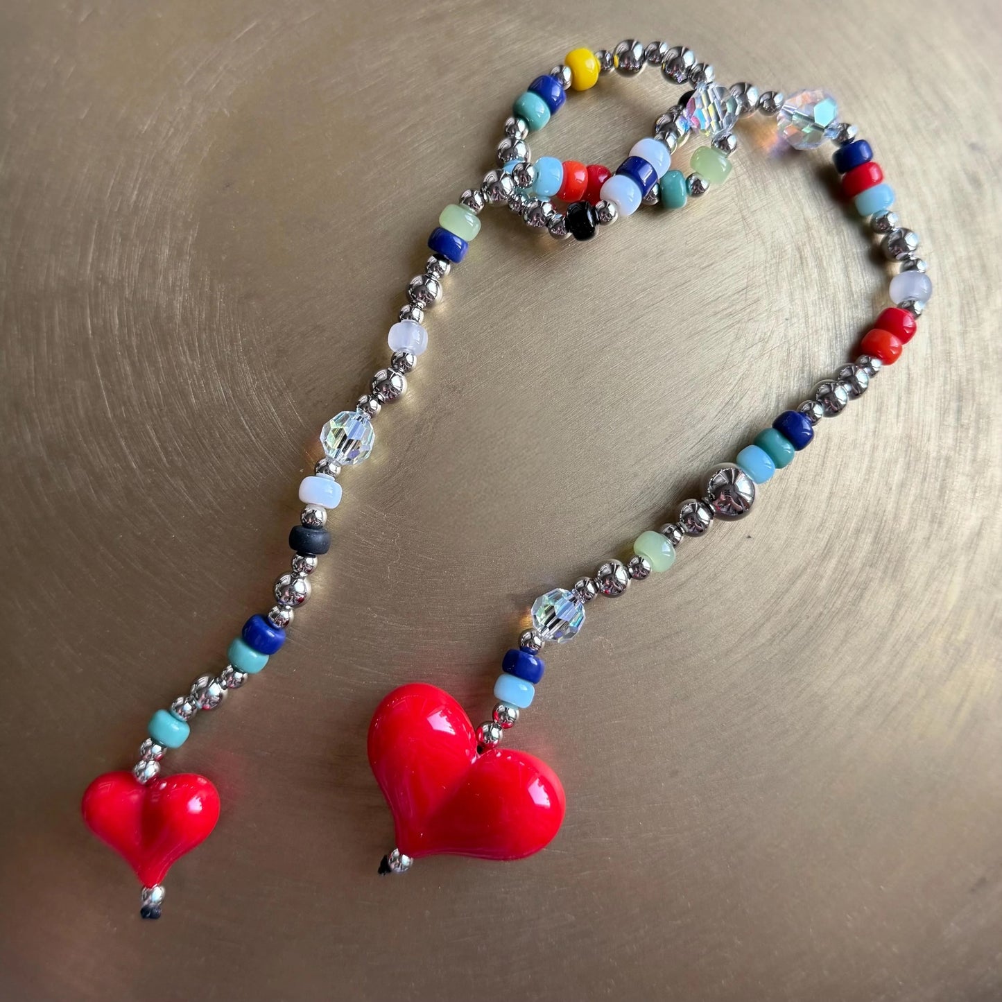 Heart Bag Charm
