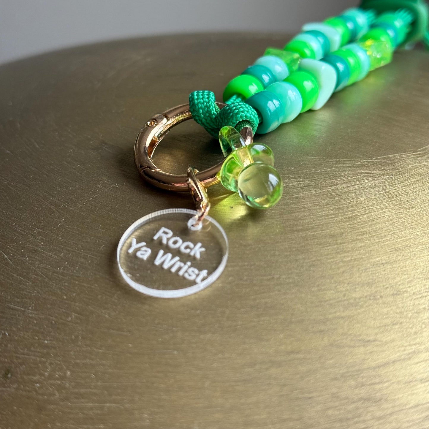 Minty Pop Labubu Crossbody Charm