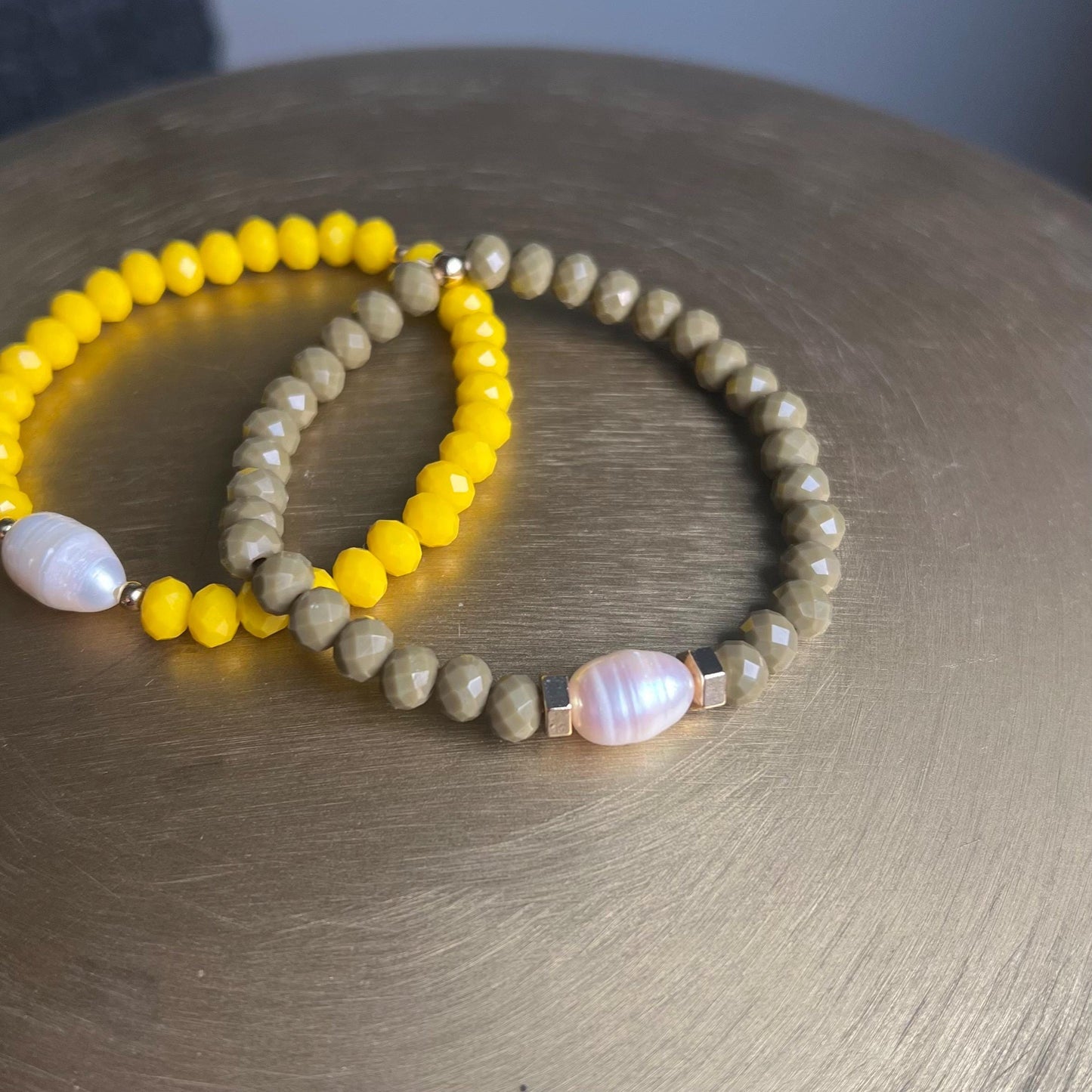 Golden Grove Bracelet Duo