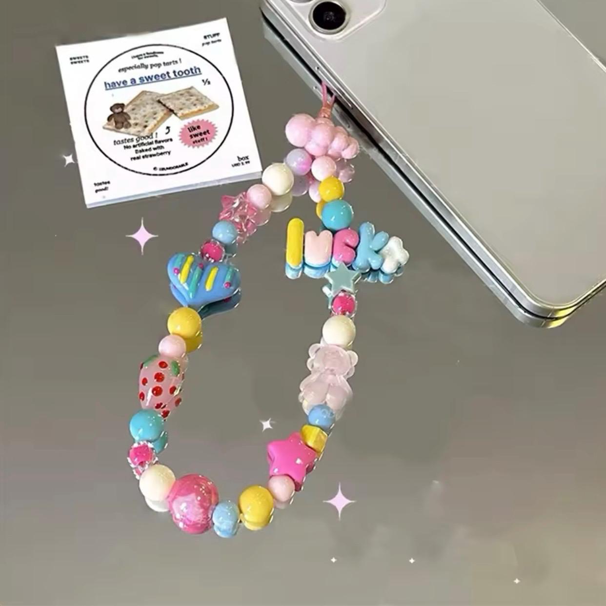 Lucky Bear Phone Strap
