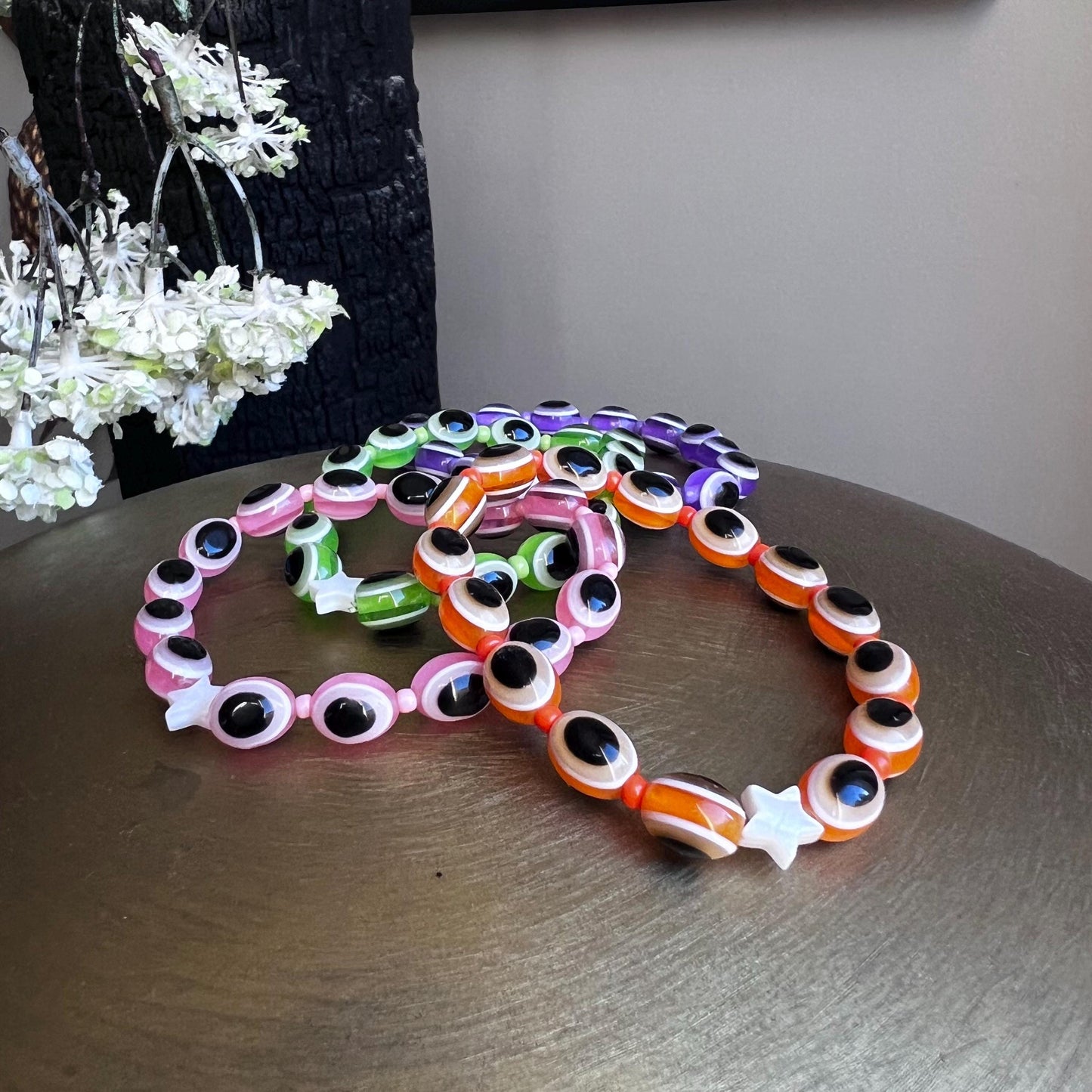 Starburst Evil Eye Bracelets