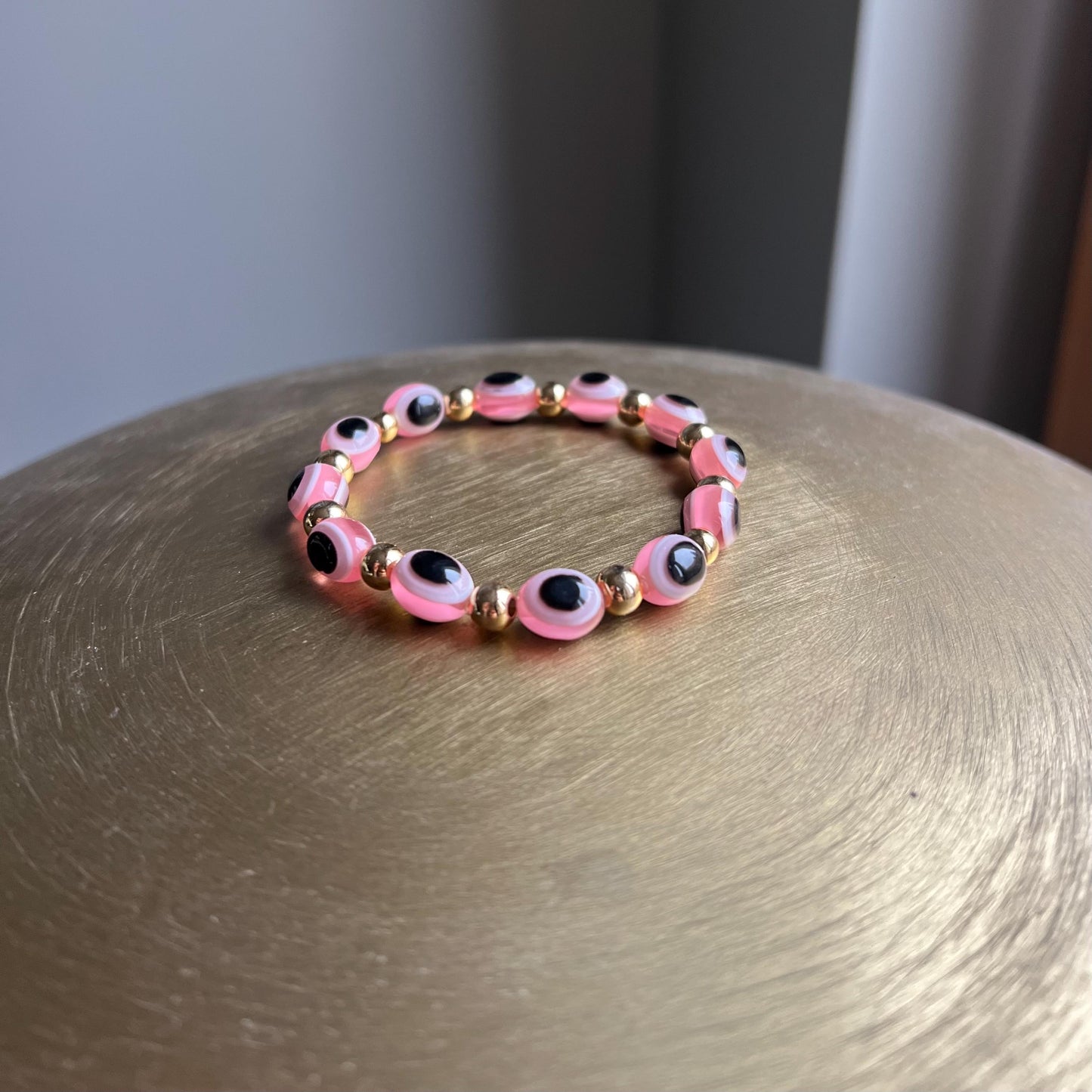 Evil Eye Protection Bracelet Luxe Tutu Pink