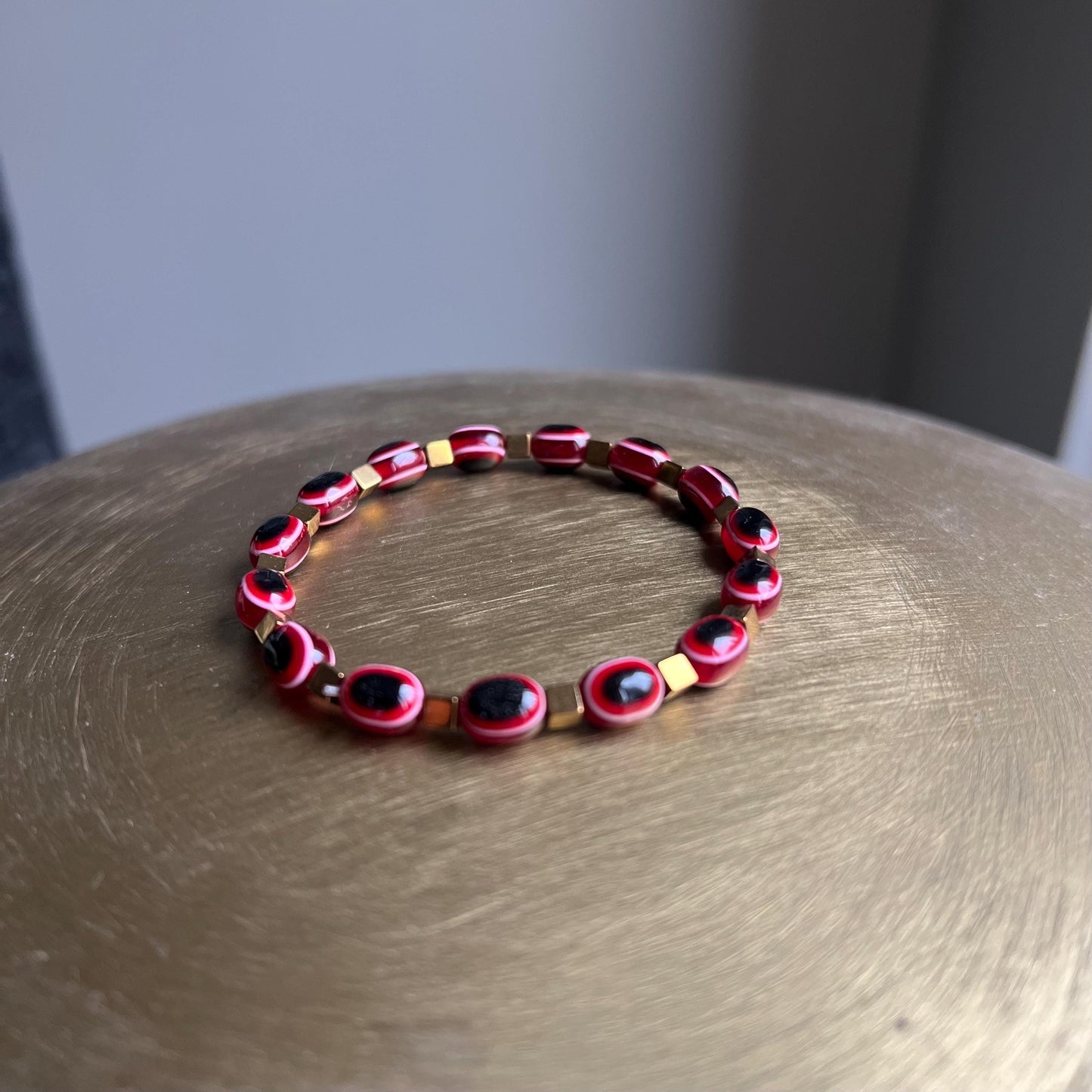 Evil Eye protection Bracelet Vampire Red