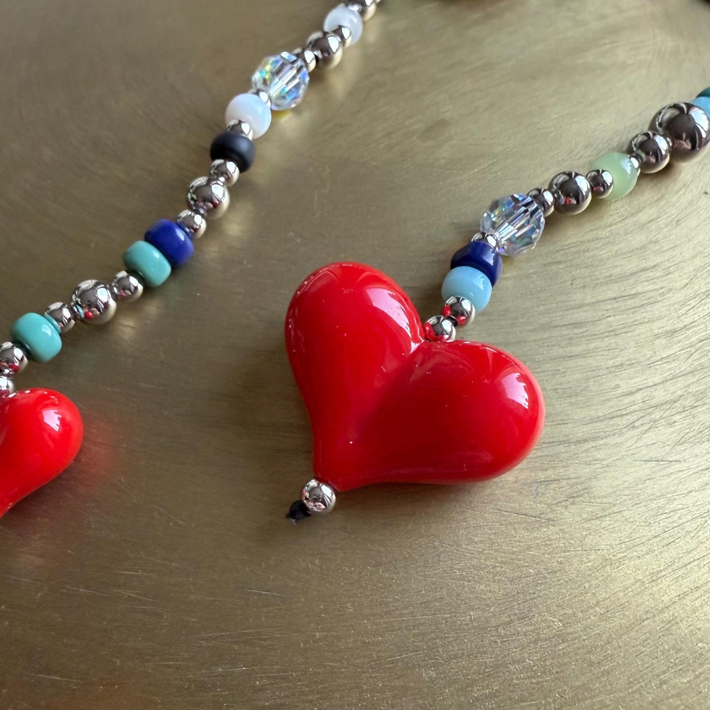 Heart Bag Charm