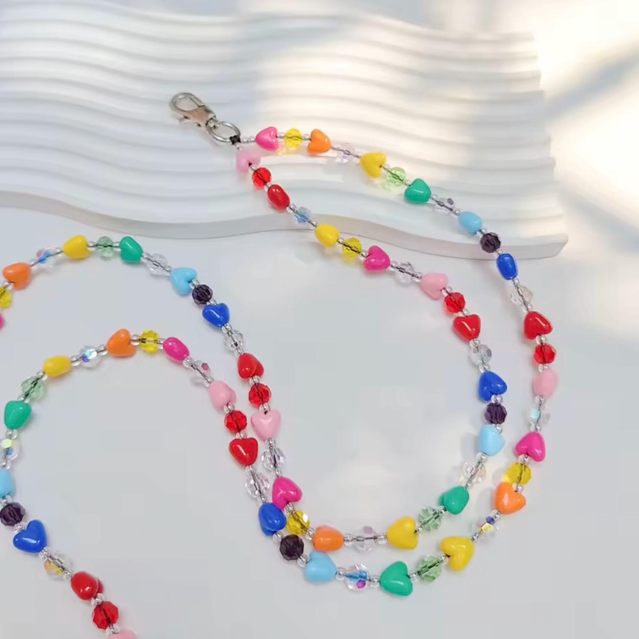 Heart Phone Crossbody Charm