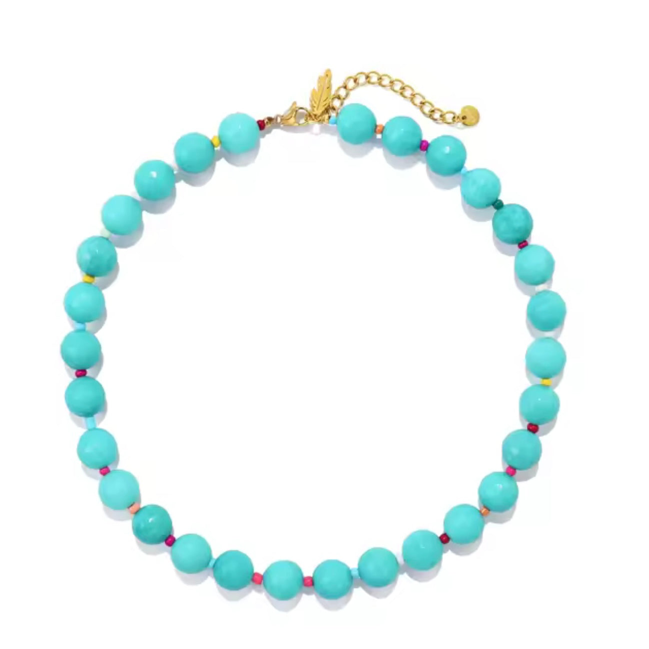 Bubblegum Necklace Minty Green