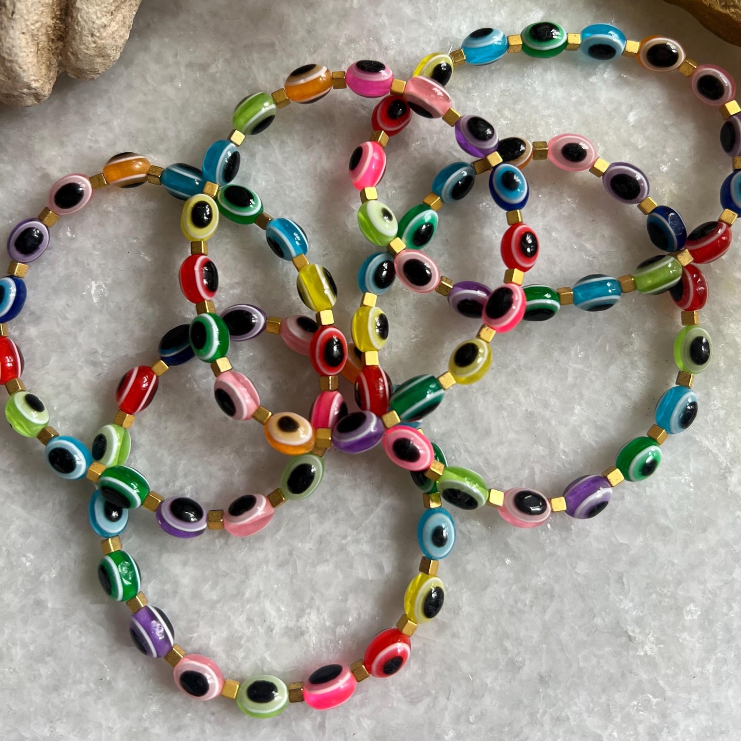 Tutti Frutti Evil Eye Bracelet