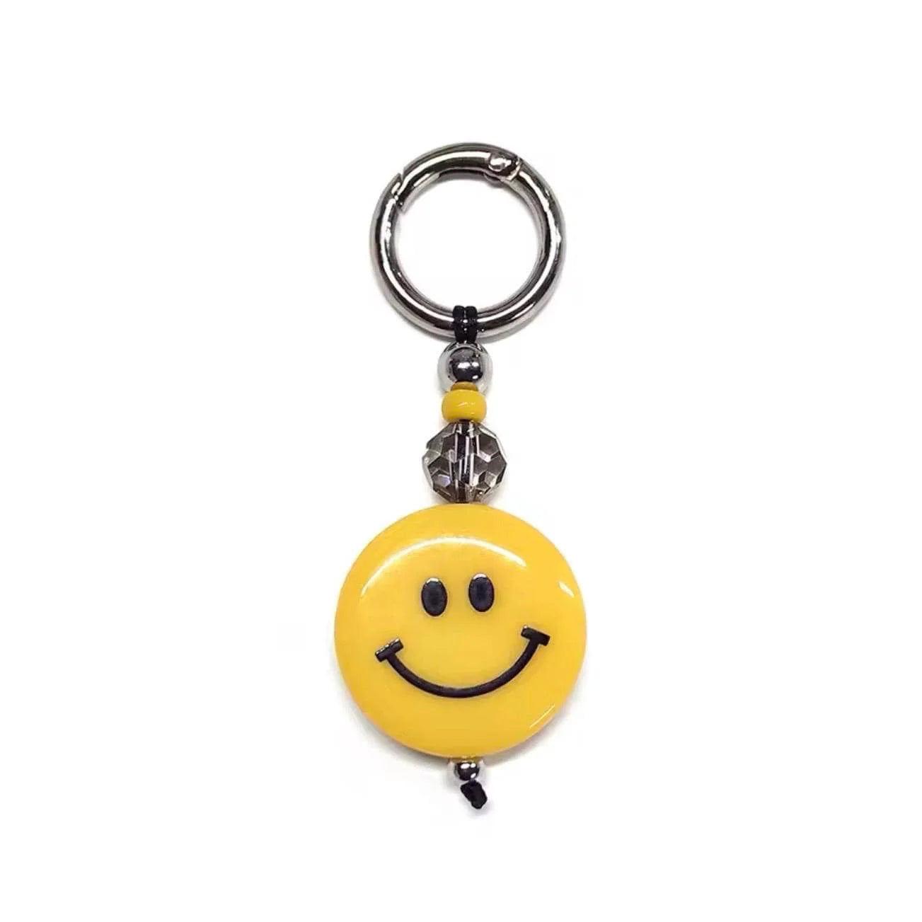 Smiley Deluxe Charm Keychain Phone, Bag, or Keys