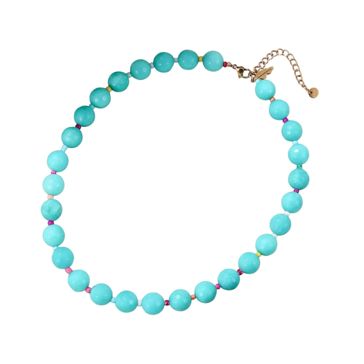 Bubblegum Necklace Minty Green