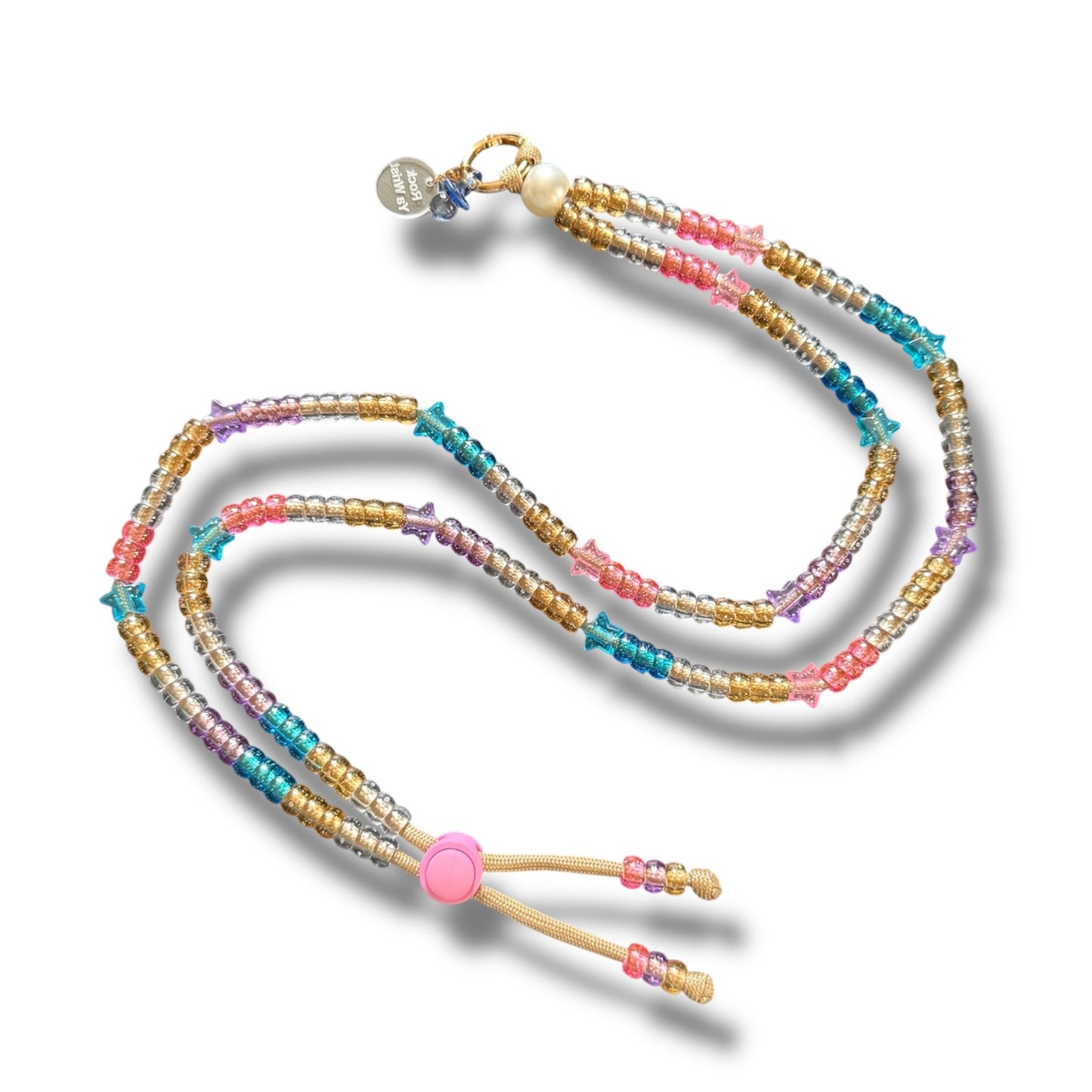 Starstruck Beaded Crossbody Phone Strap