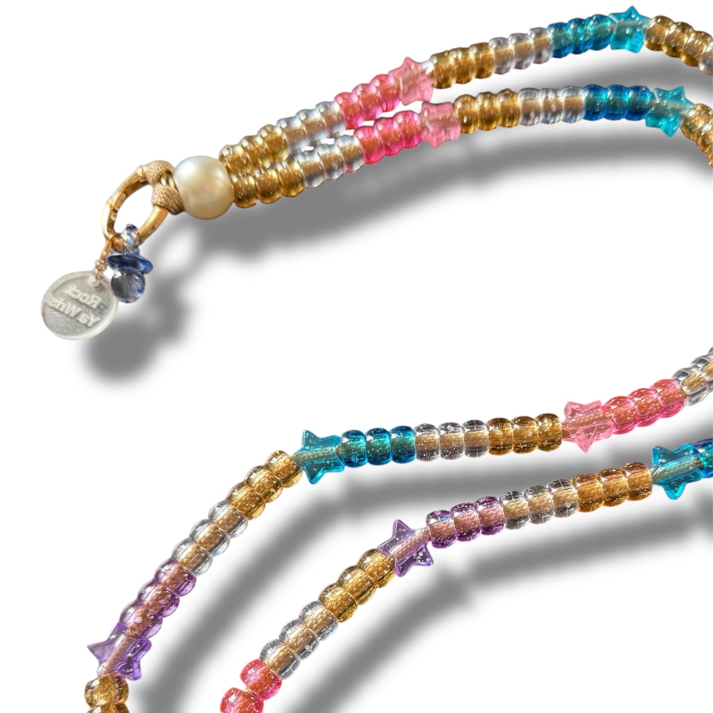 Starstruck Beaded Crossbody Phone Strap