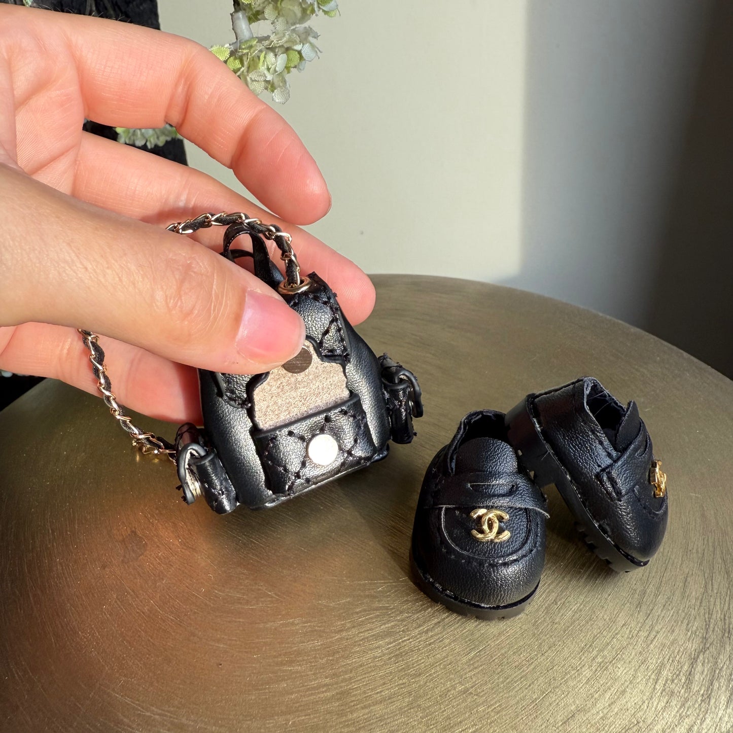 Mini CC Backpack & Loafers