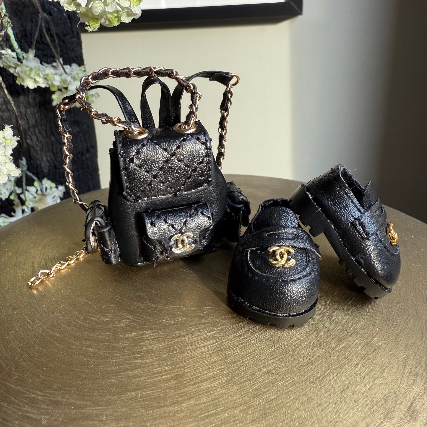 Mini CC Backpack & Loafers