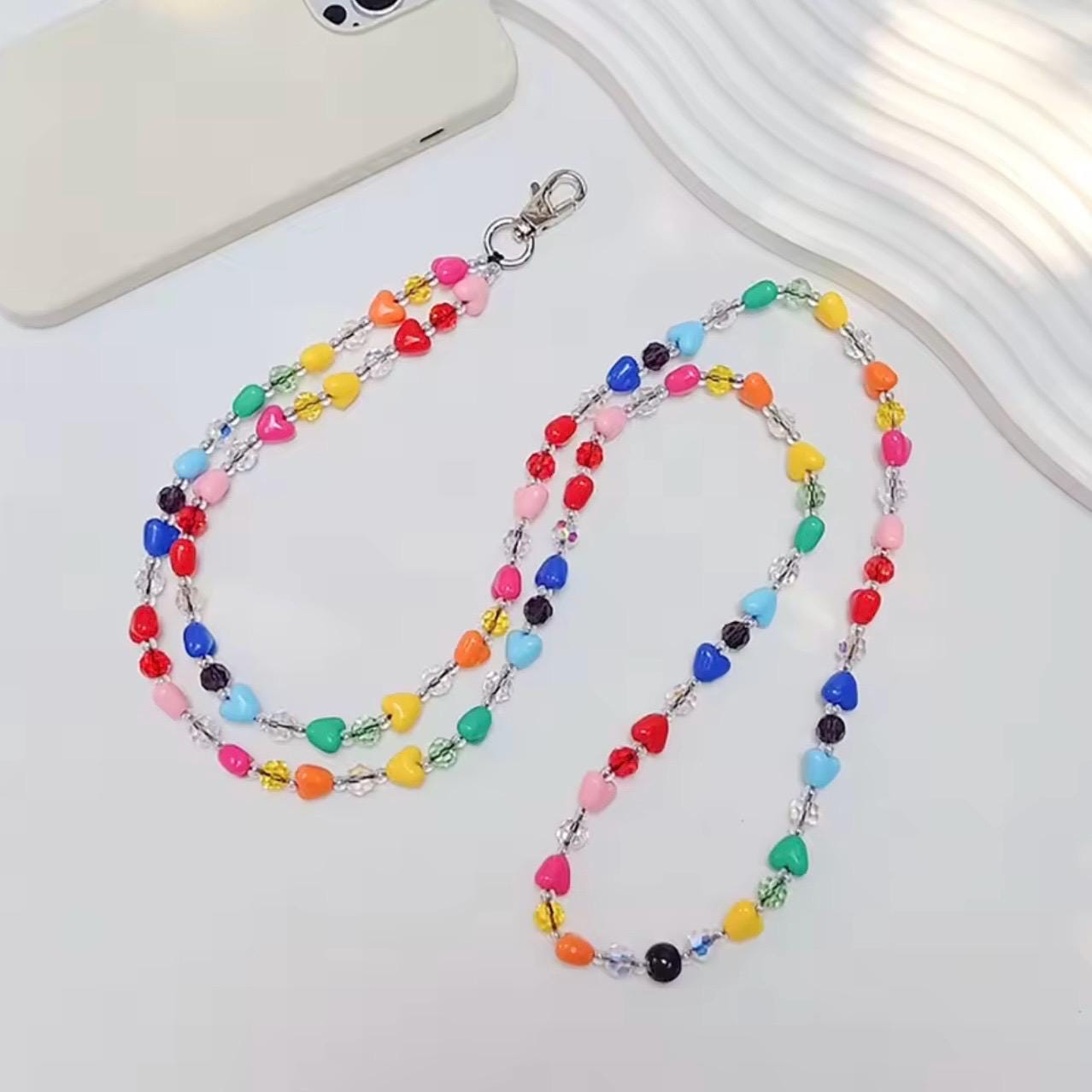 Heart Phone Crossbody Charm