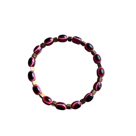 Evil Eye protection Bracelet Vampire Red