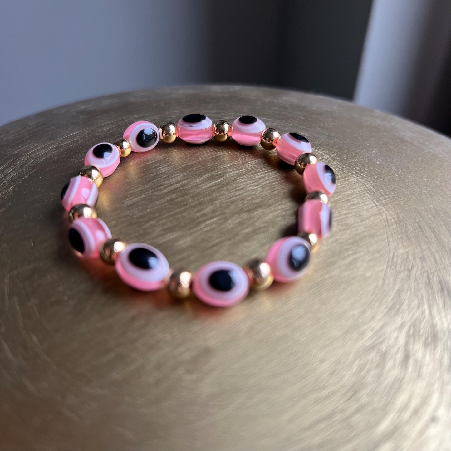 Evil Eye Protection Bracelet Luxe Tutu Pink
