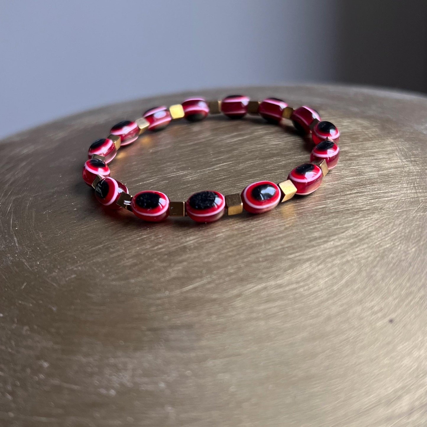 Evil Eye protection Bracelet Vampire Red